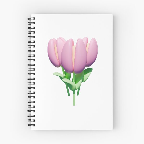 Item preview, Stylized 3D Pink Tulip Flowers designed and sold by ValeryFlame.
