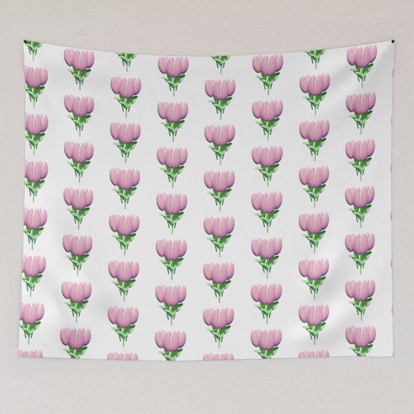 Item preview, Stylized 3D Pink Tulip Flowers designed and sold by ValeryFlame.