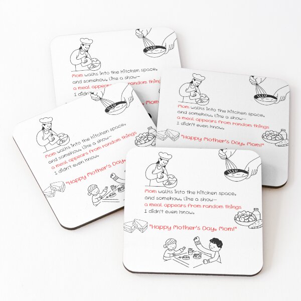 Item preview, Fun Mom Greeting Poetry Cards Bundle, Cute and Funny Mother Art Prints, Gift for Mom, The Kitchen Queen designed and sold by BlareBlare.
