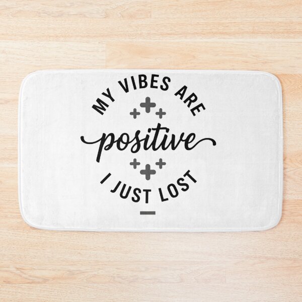 Item preview, My vibes are positive designed and sold by Brainy_Prints.