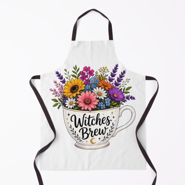 Item preview, Witches Brew Floral Tea Cup designed and sold by Myra365Art.