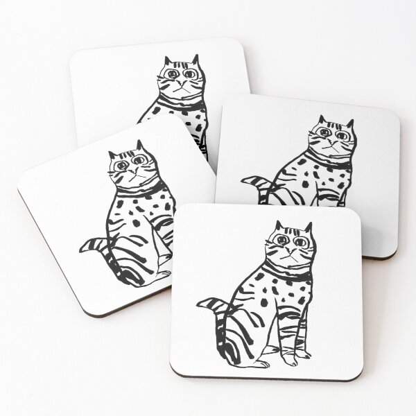 Item preview, Striped & Spotted Cat designed and sold by Lunar Fern.