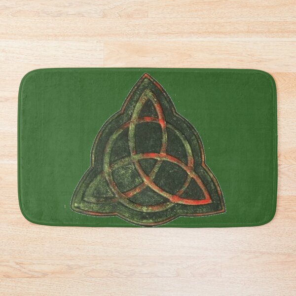 Item preview, Charmed TV series  green triquetra  designed and sold by Wicca and mythical creatures .
