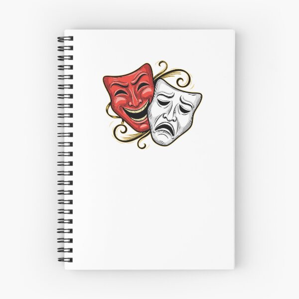 Item preview, Classic Comedy and Tragedy Masks designed and sold by AnnArtshock.