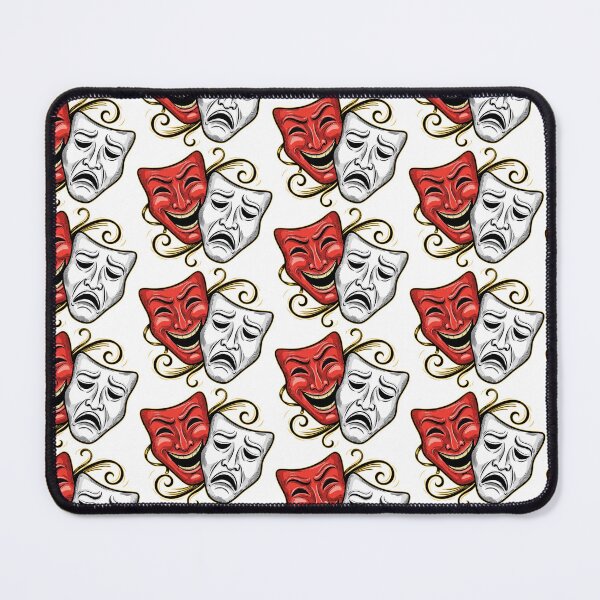 Item preview, Classic Comedy and Tragedy Masks designed and sold by AnnArtshock.