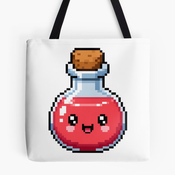 Item preview, Kawaii Pixel Art Red Potion – Cute Little Magic Elixir designed and sold by Anteverse.