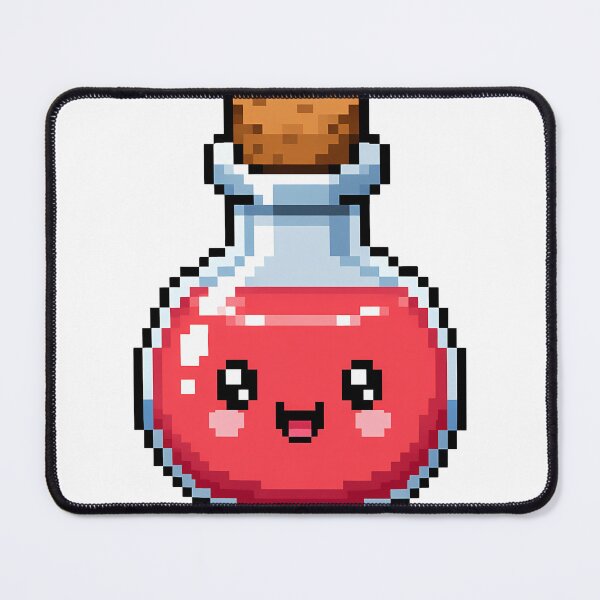 Item preview, Kawaii Pixel Art Red Potion – Cute Little Magic Elixir designed and sold by Anteverse.