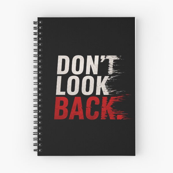 Item preview, Don’t Look Back – Motivational Quote Bold Typography Street Style designed and sold by the-dovlat.