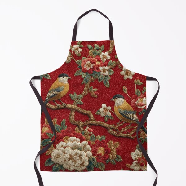 Item preview, Strawberry Color Silk Floral Birds on Branch Carpet designed and sold by GrinGalore.