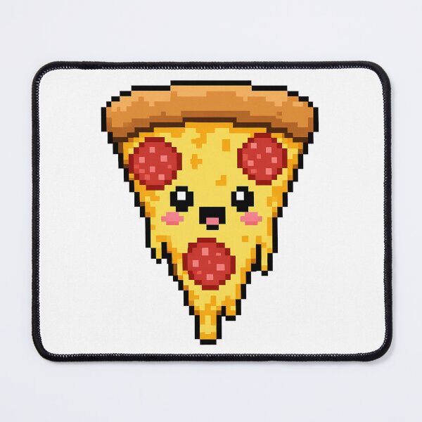 Item preview, Kawaii Pixel Art Pizza – A Very Cute Little Slice designed and sold by Anteverse.