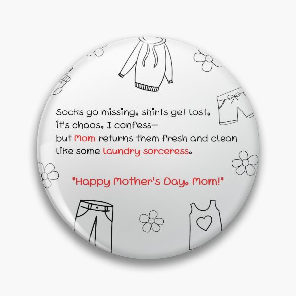Artikelvorschau, Funny Mom Poetry Prints, Humorous Mother Card Collection, Cute Gift Idea, The Laundry Wizard entworfen und verkauft von BlareBlare.