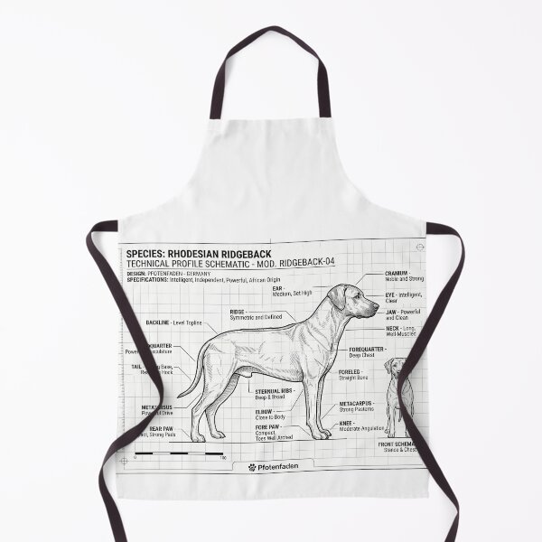 Item preview, Rhodesian Ridgeback Blueprint – Anatomy & Standard designed and sold by Pfotenfaden.
