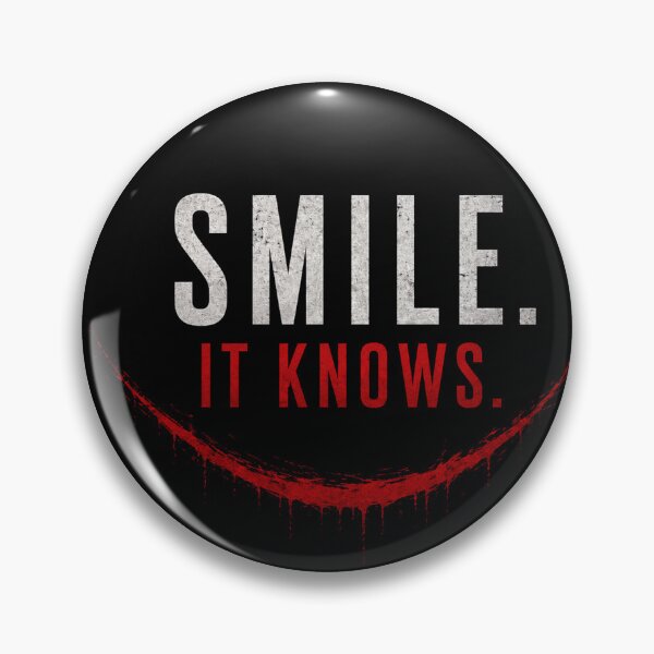 Item preview, Smile It Knows – Dark Horror Aesthetic Creepy Quote designed and sold by the-dovlat.