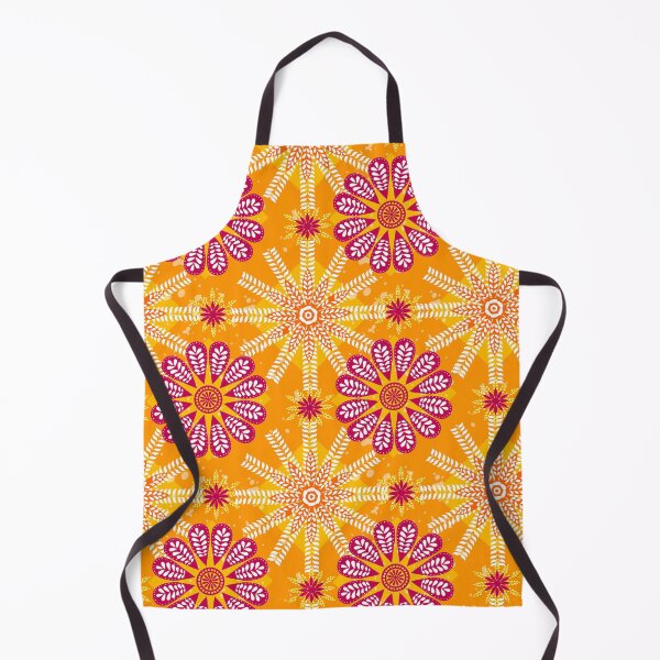Item preview, tequila sunrise pink and orange boho pattern designed and sold by findlost.