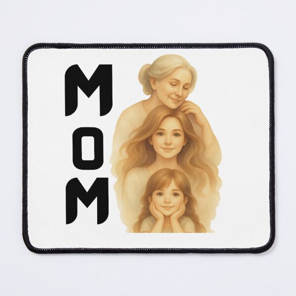 Item preview, MOM - Three Generations of Love | Watercolor Art designed and sold by Dew Drop wear.