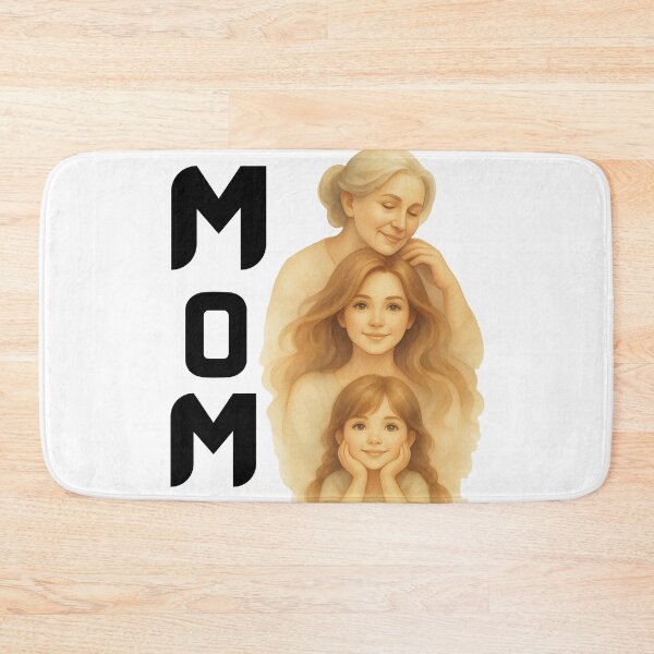 Item preview, MOM - Three Generations of Love | Watercolor Art designed and sold by Dew  Drop wear.