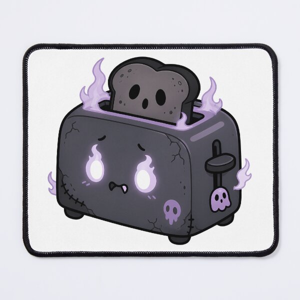 Item preview, Kawaii Haunted Toaster – Cute Little Kitchen Ghost designed and sold by Anteverse.