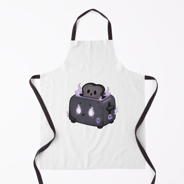 Item preview, Kawaii Haunted Toaster – Cute Little Kitchen Ghost designed and sold by Anteverse.