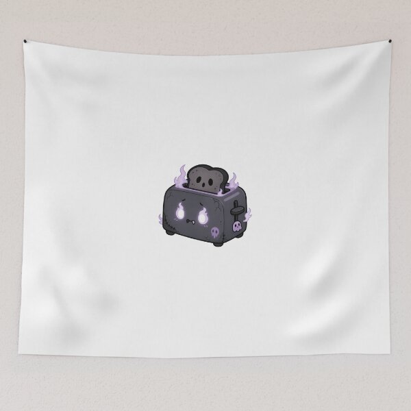 Item preview, Kawaii Haunted Toaster – Cute Little Kitchen Ghost designed and sold by Anteverse.