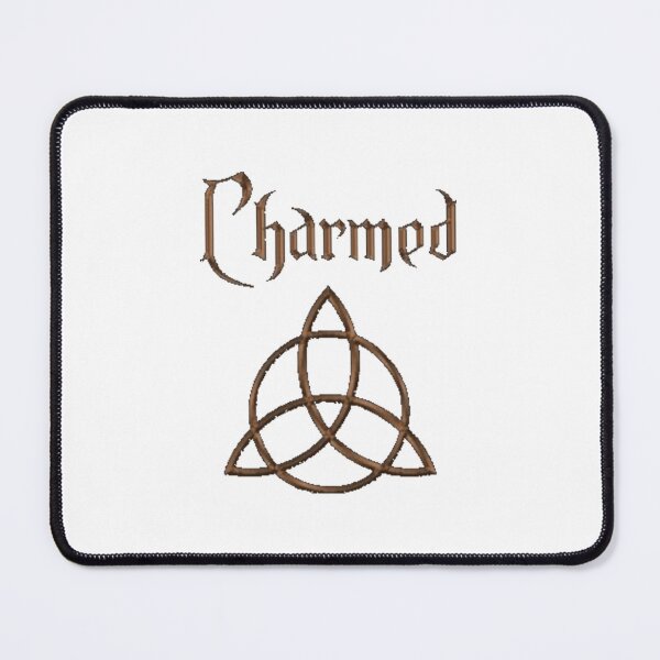 Item preview, Charmed TV series bronze triquetra on white designed and sold by Wicca and mythical creatures .