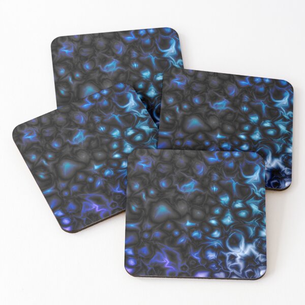 Item preview, Abstract Blue and Black Pattern designed and sold by Phil Perkins.