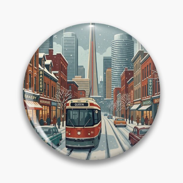 Item preview,  Toronto Canada Vintage Travel Tourism designed and sold by RareLavender.
