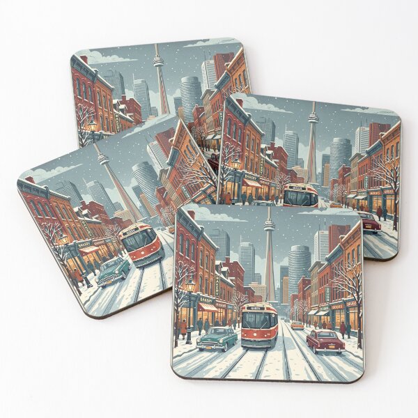 Item preview,  Toronto Canada Vintage Travel Tourism designed and sold by RareLavender.