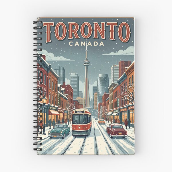 Item preview,  Toronto Canada Vintage Travel Tourism designed and sold by RareLavender.