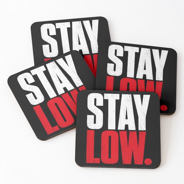 Item preview, Stay Low – Bold Motivational Quote Streetwear Typography designed and sold by the-dovlat.
