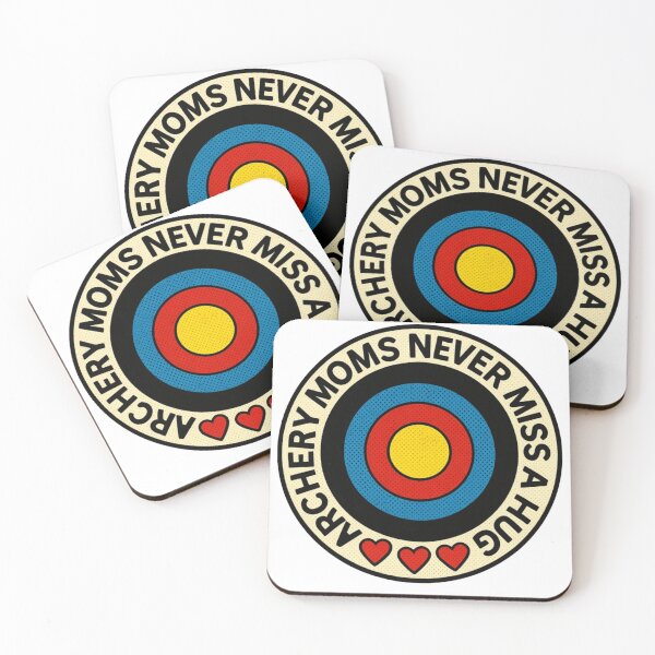 Item preview, archery moms never miss a hug designed and sold by LagoonandBeans.