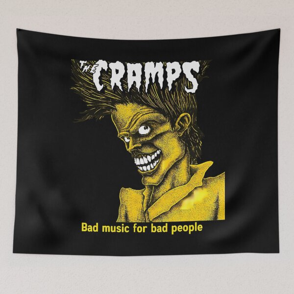 Item preview, The Cramps Bad Music For Bad People The Dead Brains  designed and sold by RaindropsDe.