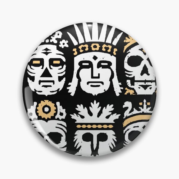 Item preview, Tribal voodoo wild skeleton death set. Black and gold 127sm designed and sold by 127sm.