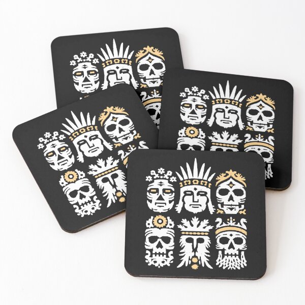 Item preview, Tribal voodoo wild skeleton death set. Black and gold 127sm designed and sold by 127sm.