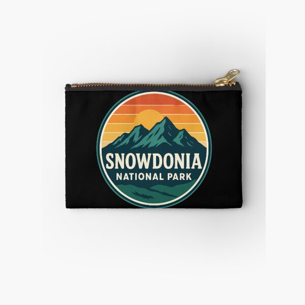 Item preview, Snowdonia National Park Wales Retro Travel designed and sold by TomFrontierArt.