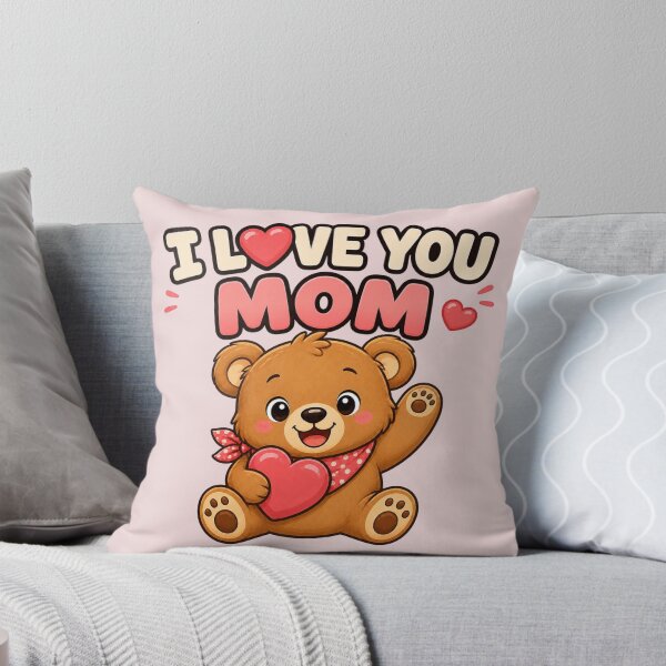 Item preview, I Love You Mon Cute Bear  designed and sold by PamLeeDesign.