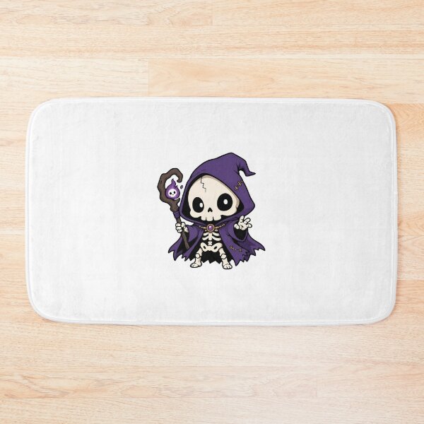 Item preview, Kawaii Skeleton Little Mage – Cute Fantasy Wizard designed and sold by Anteverse.