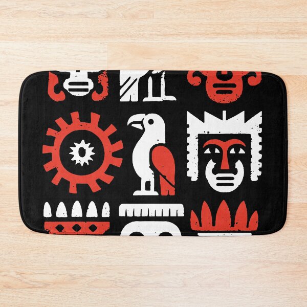 Item preview, Tribal wild skeleton aztec death set. Black, red and white 127sm designed and sold by 127sm.
