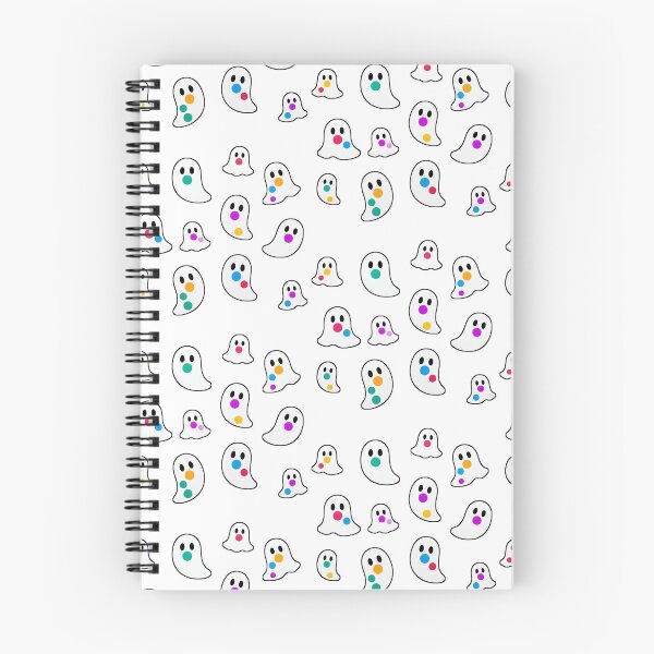 Item preview, Pastel Ghost Friends Cute Spooky Pattern designed and sold by Moodoncraft-.