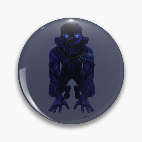 Item preview, Glowing Blue Eyes Dark Guardian designed and sold by SahmatArt.
