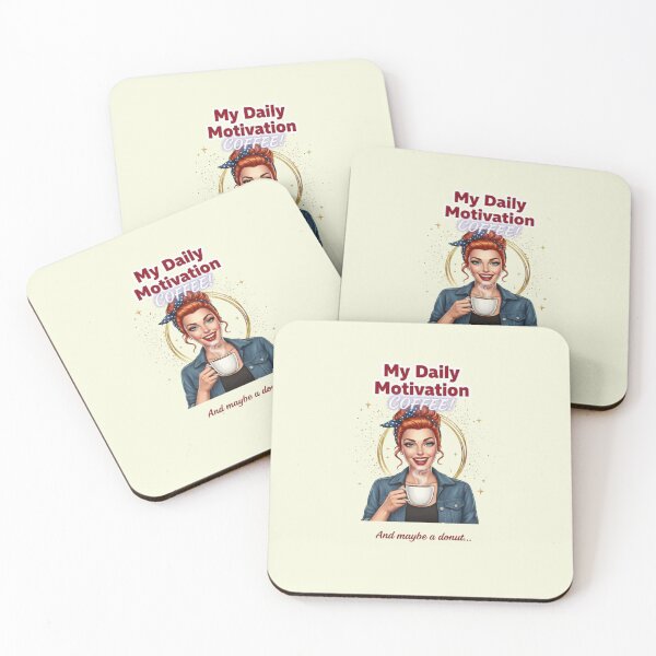Item preview, Daily Motivation Coffee designed and sold by Aise06.