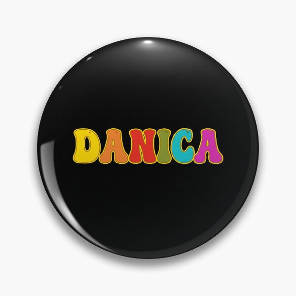 Item preview, ❤️ Danica Personalized Name Wavy Retro Shirt, Coffee Mug, Sticker Gift designed and sold by HelixPedia.
