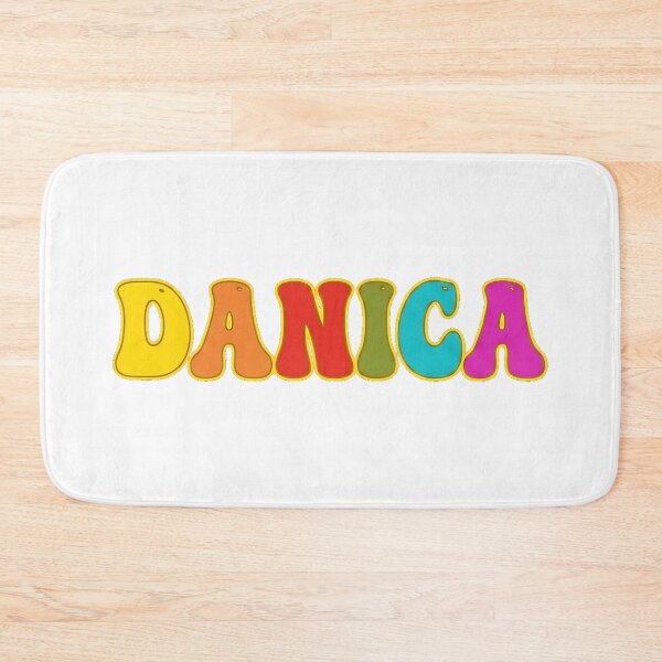 Item preview, ❤️ Danica Personalized Name Wavy Retro Shirt, Coffee Mug, Sticker Gift designed and sold by HelixPedia.