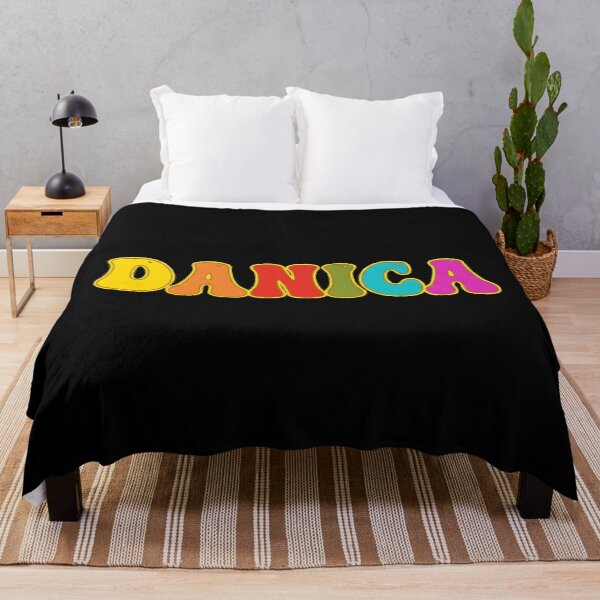 Item preview, ❤️ Danica Personalized Name Wavy Retro Shirt, Coffee Mug, Sticker Gift designed and sold by HelixPedia.
