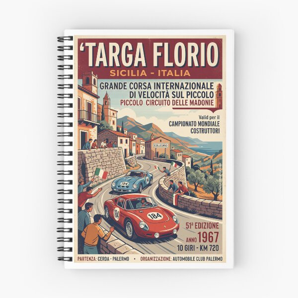 Item preview, Autoracing at Targa Florio 1967 designed and sold by Theodor Decker.