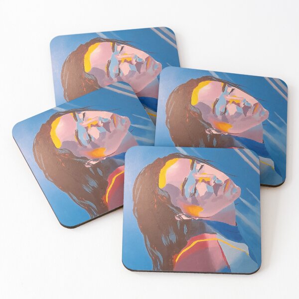 Item preview, Woman beneath the trails of skylight designed and sold by pencilIDK.