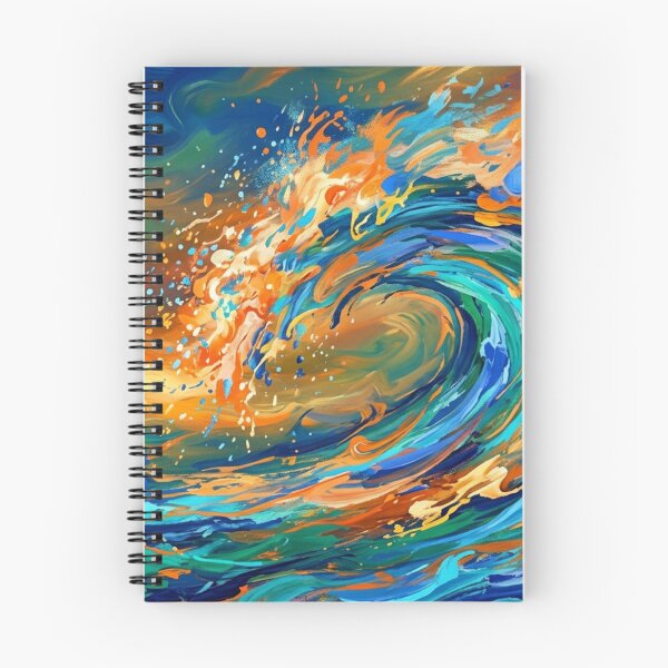 Item preview, Powerful wave in the evening light designed and sold by Sigtrix.
