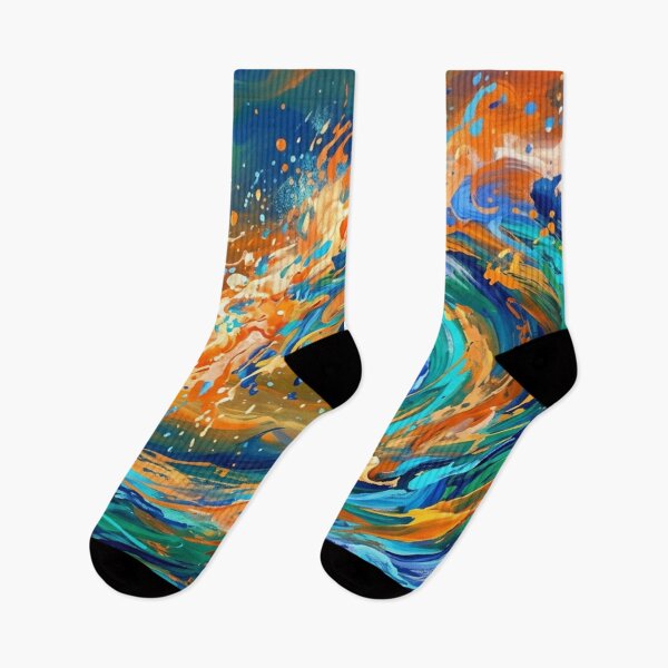 Item preview, Powerful wave in the evening light designed and sold by Sigtrix.
