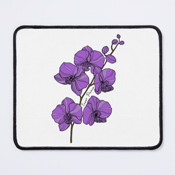 Item preview, Inner Peace Purple Orchid Flower designed and sold by GeoGoose.