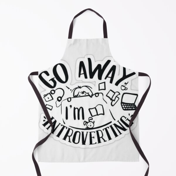 Item preview, Go Away I’m Introverting Funny Design designed and sold by Natasha2007.