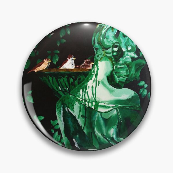 Item preview, Stone statue with its three little birds designed and sold by pencilIDK.